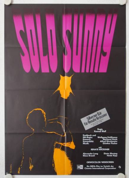 Solo Sunny originales deutsches Filmplakat